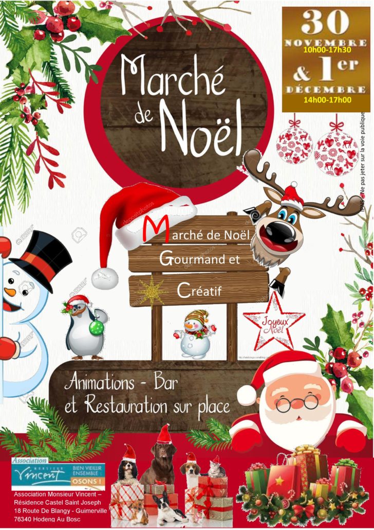Marché de Noël de la maison de retraite de Guimerville - Office de